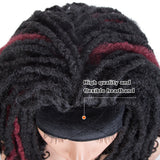 NOBLE Synthetic Headband Wigs | 14 Inch Dreadlocks Wigs For Women Afro Curly Wigs | Glueless Wig 4 Colors Available - Noblehair