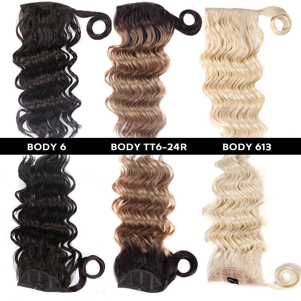 NOBLE Special Offer | 22 Inch Body Ponytail | 3 Colors | S Pony by Noble - Noblehair