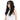 NOBLE Synthetic Long Wavy Lace front Wig with Bangs | 20 Inch Synthetic HD Lace wigs | Natural Black | Chloe - Noblehair