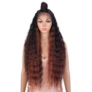 13*7 Synthetic Lace Frontal 29 Inch Long Wavy Colorful Wig | TORIA