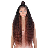 NOBLE 13*7 Synthetic Lace Frontal Wigs | 29 Inch Long Wavy Wig Colorful Wig | TORIA - Noblehair
