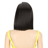 NOBLE Synthetic Lace Front Wig | Straight Lace Front Wig Side Part Wig 16 Inch For Women | EMA - Noblehair