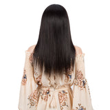 NOBLE Human Hair headband Wigs | Straight Virgin Human Hair Wig | 14-28 Inch Natural Color Wigs - Noblehair