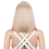 NOBLE Synthetic Lace Front BOB Wig |12.5 inch Middle Lace Part Wig | Classic Bob Wig MOMO - Noblehair