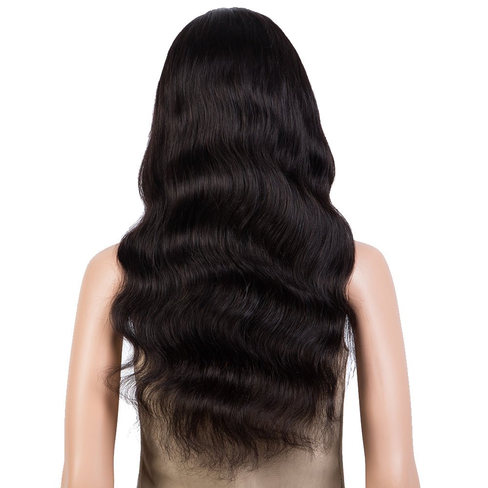 NOBLE Human Hair Headband Wigs | Super Soft Body Wave Human Hair Wig | 14-28 Inch Headband Wigs 2 colors - Noblehair