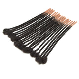 NOBLE Human Hair Dreadlock Extensions | Crochet Braiding Hair Extension | Handmade Locs Ombre Pink Color - Noblehair
