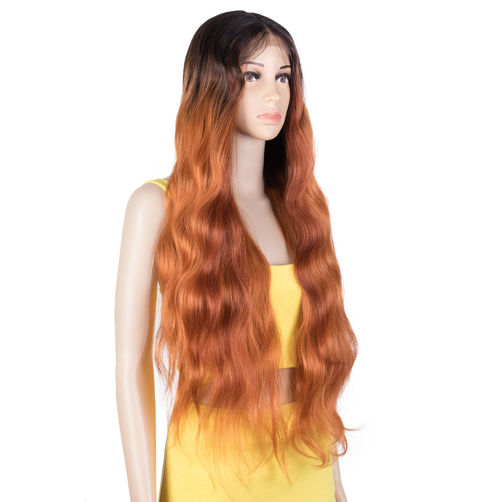 NOBLE Synthetic Lace Front Wigs | 32 Inch Long Wavy Wig Colorful Wig | Freya - Noblehair