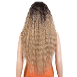 NOBLE Easy 360 Synthetic Lace Front Wig | 29 Inch Curly Wave | Dirty Blonde | Aurora - Noblehair