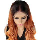 NOBLE Easy 360 Synthetic HD Lace Frontal Wigs For Women| 29 Inch Loose Wave | Orange Arika - Noblehair