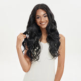 NOBLE Easy 360 Synthetic Lace Front Wig| 29 Inch Loose Wave | Black Color | Arika