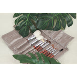 NOBLE Makeup Brush Set 10pcs| Professional Makeup Brushes with Travel Makeup Case| Premium Synthetic Make Up Brushes Kit - Noblehair