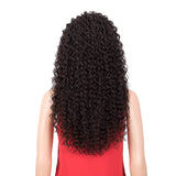 QVR Virgin Hair 360 Lace Wigs Deep Wave Wig 10A