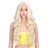 NOBLE Easy 360 Synthetic HD Lace Frontal Wigs For Women| 29 Inch Loose Wave | Streamer Gold Arika - Noblehair