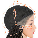 32 inches Crochet Hair Lace Front Faux Locs Wigs | NEW LOCS 32
