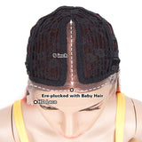 NOBLE Synthetic Lace front Middle Part Wig | 30 Inch long straight Wig | Ombre Red Wig HEADLINE - Noblehair