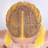 11 Inch Bob Passion Color Lace Front Wig | ALIA