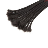NOBLE Human Hair Dreadlock Extensions | Crochet Braiding Hair Extension | Handmade Locs Ombre Red Color - Noblehair