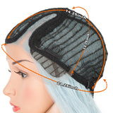NOBLE Synthetic Lace Front Wig | 29 Inch Body Wavy Lace Front Side Part Wig HD Lace Wig | Fog Pink Color Arika - Noblehair
