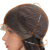 NOBLE Easy 360 Synthetic Lace Front Wig | 28 Inch Lace Frontal Long Straight | Ombre Blonde | Agatha - Noblehair