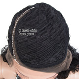 NOBLE Synthetic Lace Front Wigs | Natural Wavy Lace Front Wig Side Part Wig | 14 Inch Colorful Wig For Women - Noblehair