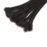 NOBLE Human Hair Dreadlock Extensions | Crochet Braiding Hair Extension | Handmade Locs Ombre Pink Color - Noblehair