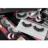 NOBLE False Eyelashes Mink Fur Material| 3D Mink Lashes Cat Eyes Look|Handmade Eyelashes Reusable - Noblehair