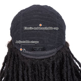 NOBLE Dread Lock | Synthetic 3*6 Lace Front Dread locs Wigs | 23 Inch Full Lace Synthetic Faux Locs Braids Wig - Noblehair