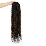NOBLE Synthetic Ponytails for Women | Straight Clip in Ponytail and Curly Drawstring Ponytail |31 Inch Ponytails 2 Pieces/Pack - Noblehair