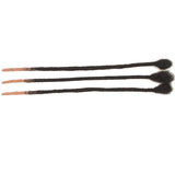 NOBLE Human Hair Dreadlock Extensions | Crochet Braiding Hair Extension | Handmade Locs Ombre Pink Color - Noblehair