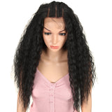 NOBLE Easy 360 Synthetic Lace Front Wig | 29 Inch Curly Wave | Natural Black | Aurora - Noblehair