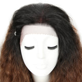 NOBLE 13*4 Synthetic Lace Frontal Wigs | 30 Inch Curly Wave Chestnut Brown Wig | Beyonce - Noblehair