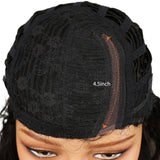 NOBLE Human Hair Lace Wig | 14 Inch Curly Bob | Mixed Color | Christy - Noblehair