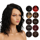 NOBLE Human Hair Lace Wig | 14 Inch Curly Lob | Ombre Color | Christy - Noblehair