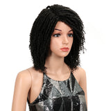 NOBLE Synthetic Afro Wigs For Black Women | 13 Inch Dreadlocks  Black Wig | Diana - Noblehair