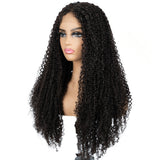 Designer Pick 26 Inch Long Ombre Blue Color 4*4 Lace Frontal Synthetic Wig