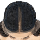 Designer Pick 26 Inch Long Ombre Blue Color 4*4 Lace Frontal Synthetic Wig
