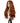 Designer Pick 29 Inch Long 6 Inch M Lace Part Ginger Orange Color Synthetic Wig