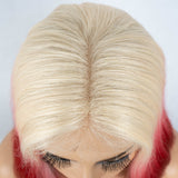 Designer Pick 13.5 Inch Long 5 Inch Lace Part Ombre Color Synthetic Wig