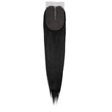 30 Inch Long 3 Straight Bundles With 4*2 Closure Imitation Human Hair Synthetic Hair Extension