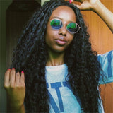 NOBLE Kelly Synthetic Lace Front Wig丨31 Inch Energetic Spring Curly Wig丨1B - Noblehair