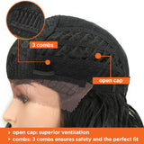 NOBLE Betty Synthetic Lace Front Wigs For Women丨22 Inch Wave Curls Black Wig - Noblehair