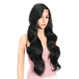 NOBLE MEG Synthetic Lace Front Wigs for Women丨28 Inch Long Loose Wave Wig丨1B - Noblehair