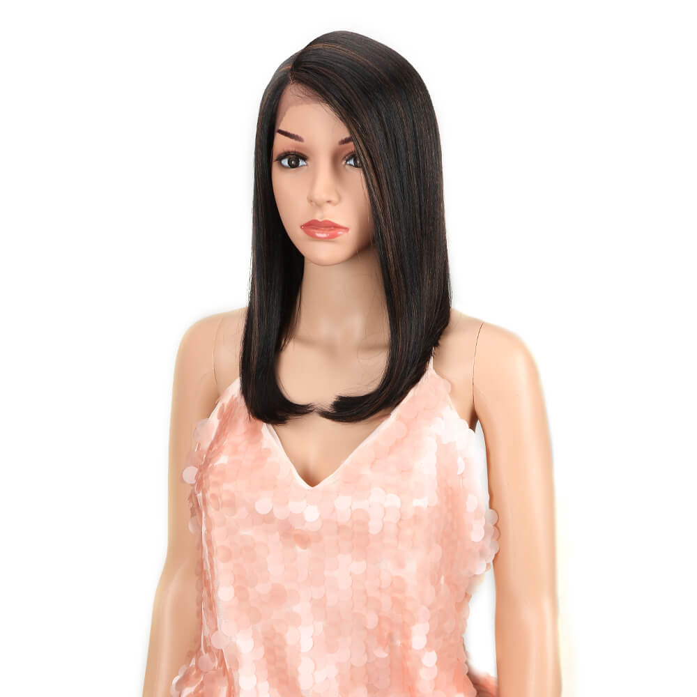 NOBLE Natalie Synthetic Lace Wig （Part Lace）14 Inch丨F1B/30 - Noblehair