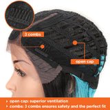 NOBLE Natalie Synthetic Lace Wig （Part Lace）14 Inch丨TT4/AQUA - Noblehair