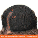 NOBLE Polly Synthetic Lace Wig （Part Lace）26 Inch丨T ROSE GOLD - Noblehair