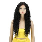 NOBLE S.Kelly Synthetic Lace Wig （Part Lace）25 Inch丨1B - Noblehair