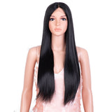 NOBLE Synthetic Lace Front Wigs|30 Inch Long Straight Lace Wig Middle Lace Part Wig 4 Colors|JEWEL - Noblehair