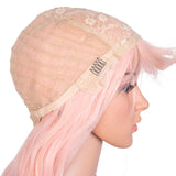 Clearance Sale 26 Inch Pink Color Body Wave Wig