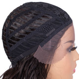 Designer Pick 16 Inch Long 5 Inch Side Part Lace Front Natural Color Synthetic Wig