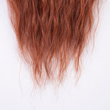 31 Inch Straight Curly Clip Curly Drawstring Ponytail Red Color pony tail 2 Pieces/Pack